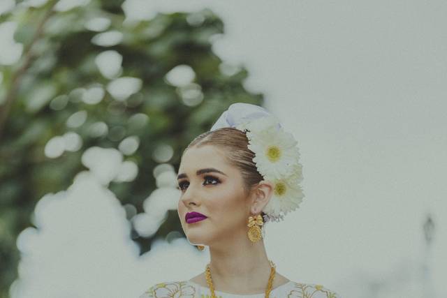 Vestido de boda de tehuantepec