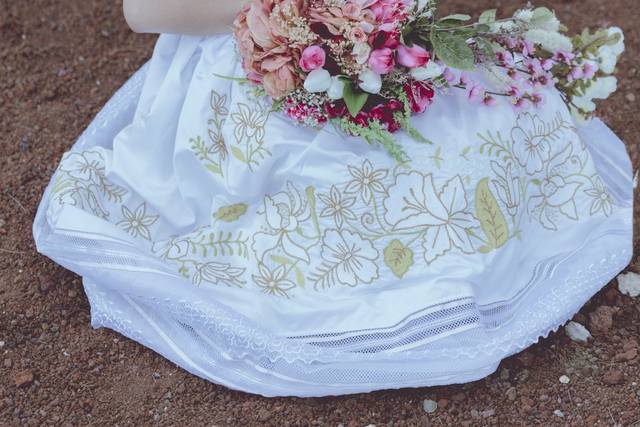 Vestido de boda de tehuantepec