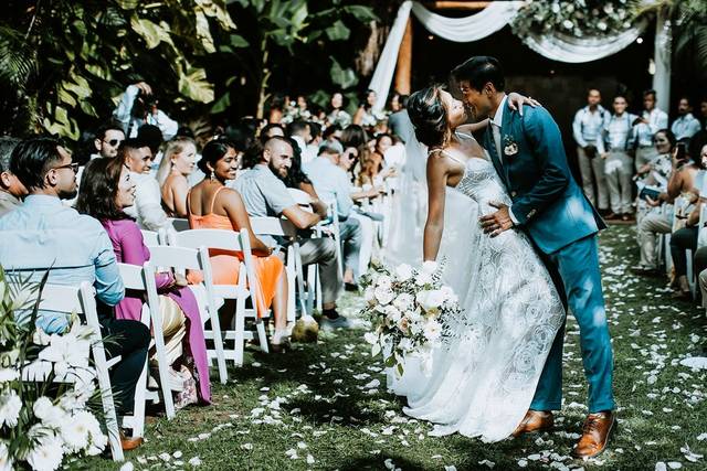 Ceremonia en jardín