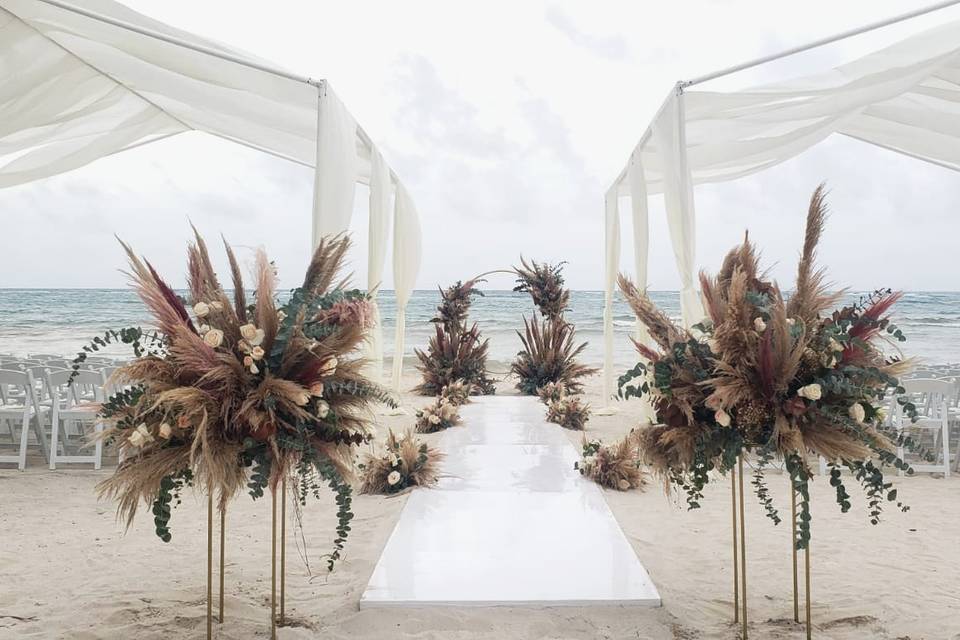 Ceremonia en playa