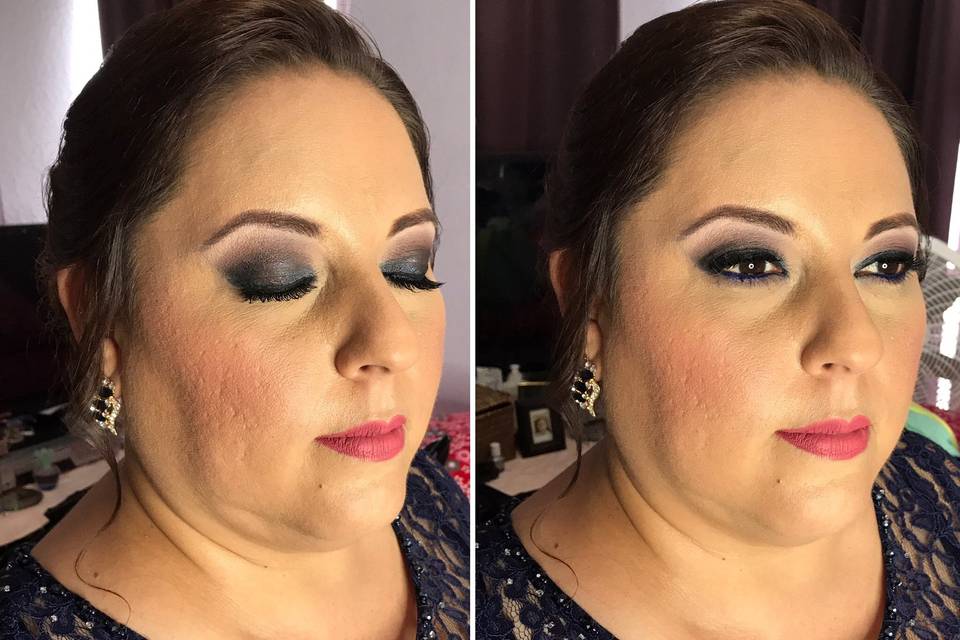 Maquillaje con aerógrafo