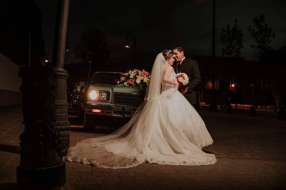 Con la pareja