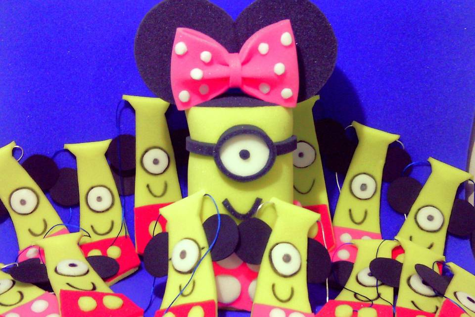 Temática minion minnie