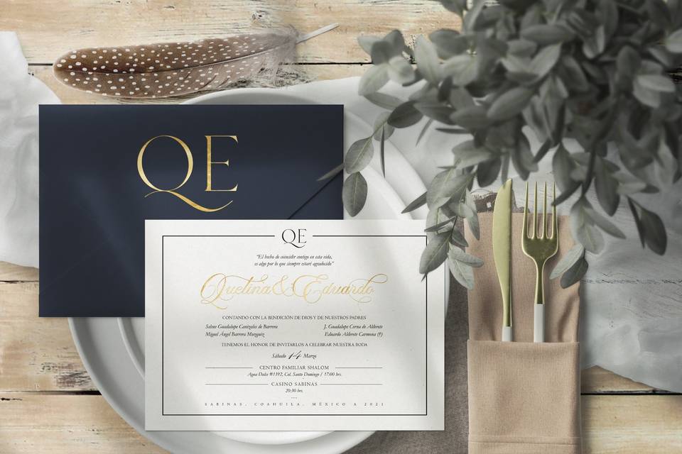 Suite elegance con foil