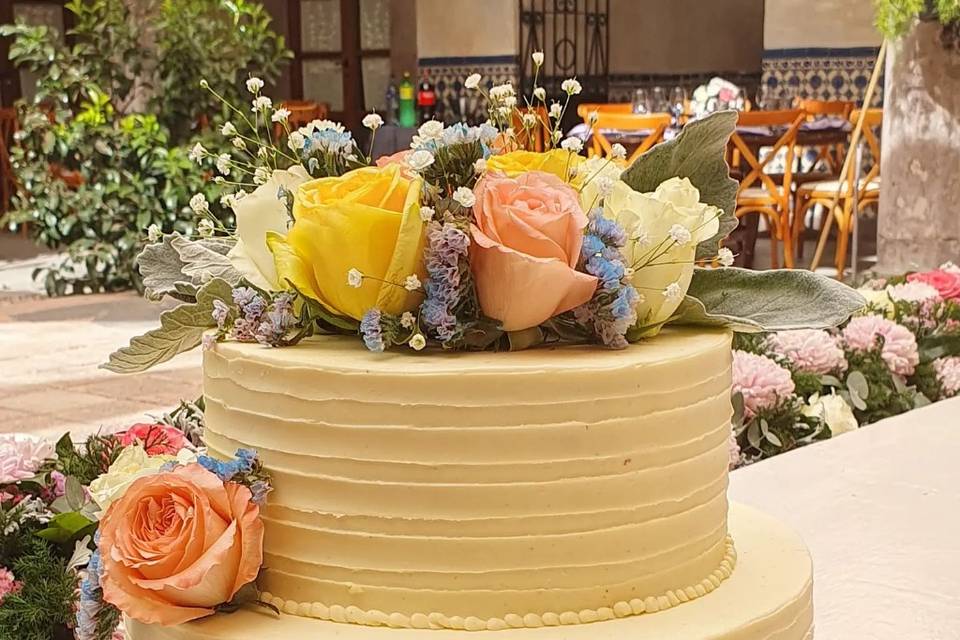 Pastel de bodas