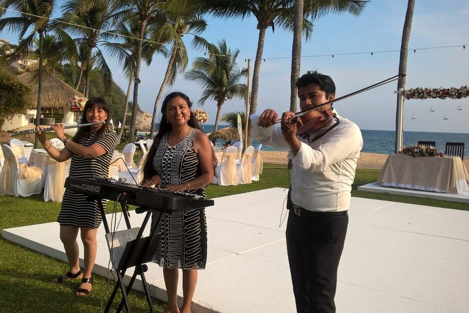 Boda en playa