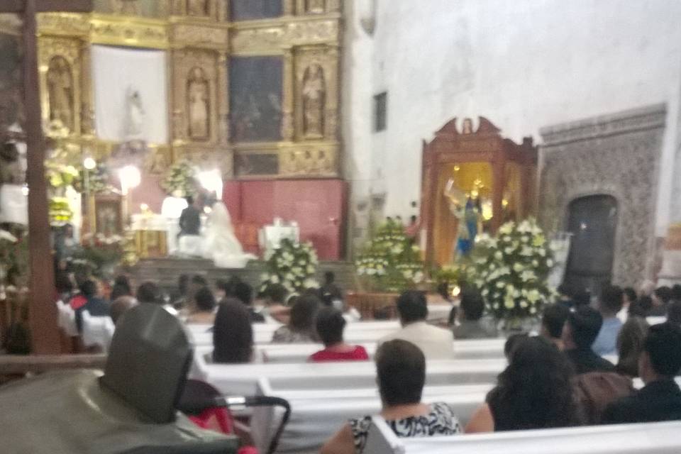 Boda en el ex convento