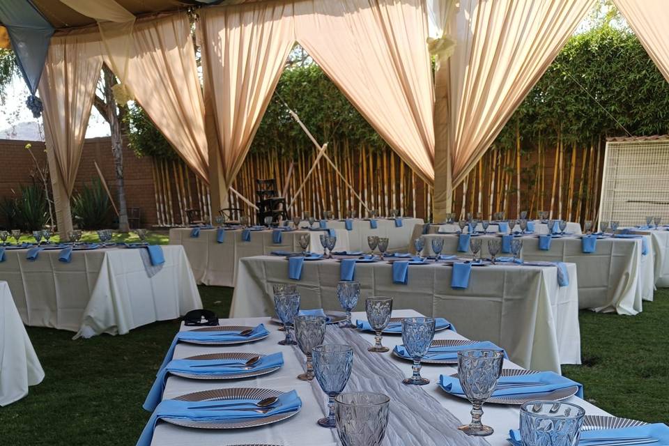 Montaje elegante XV años
