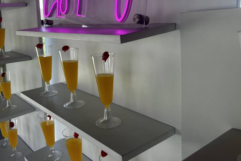 Cocktail wall