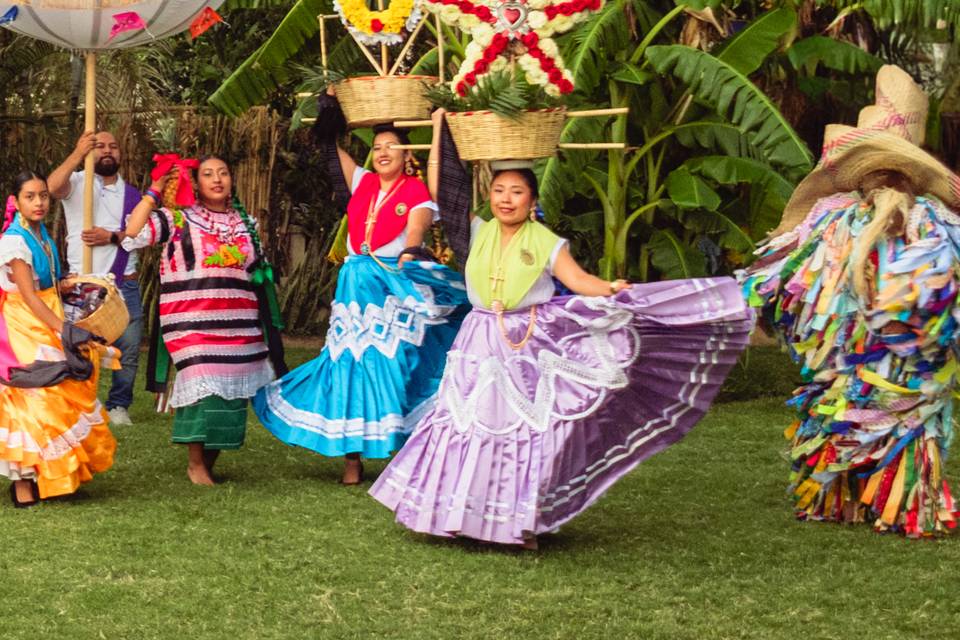 Chinas, flor de piña
