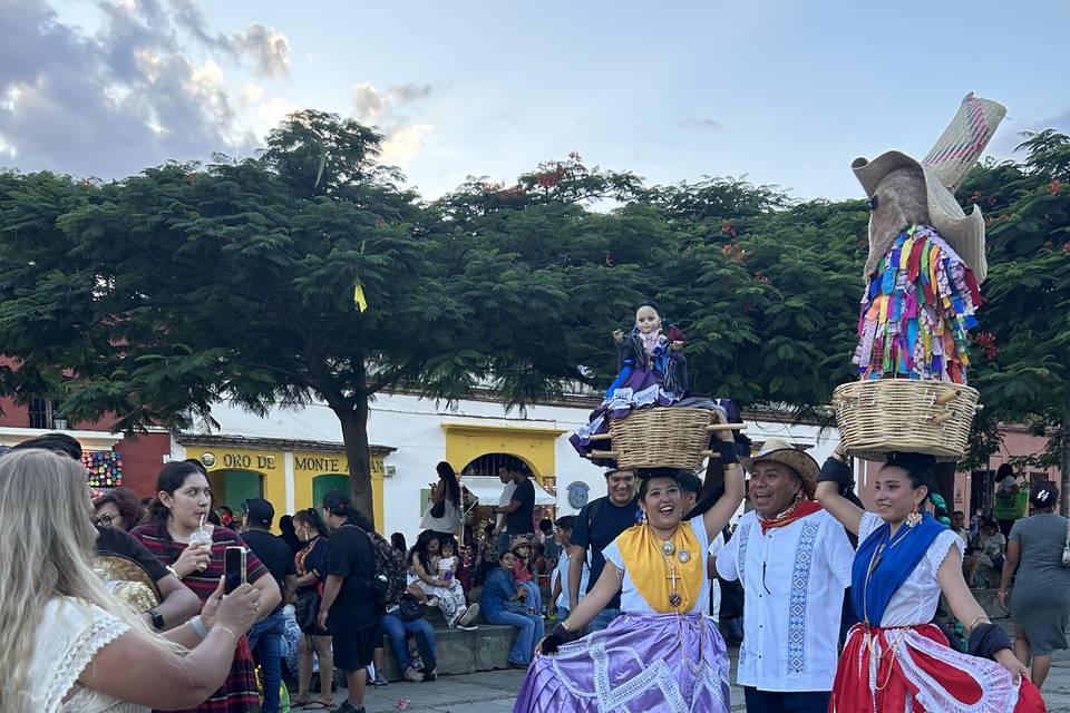 Calenda en el centro histórico