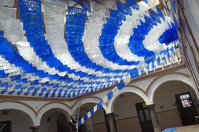 Decoración de abanico