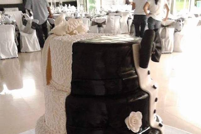 Fondant vestido&smoking