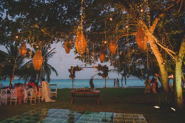 Espacio frente al mar para celebraciones