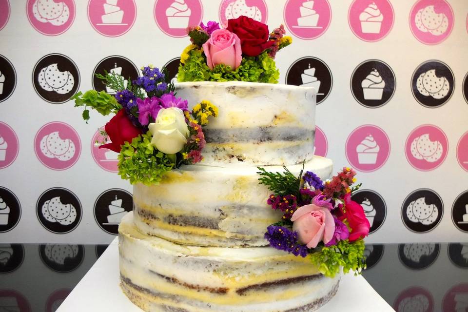 Naked cake