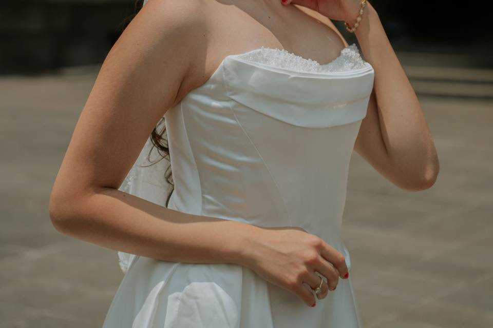 Sarah wedding dress
