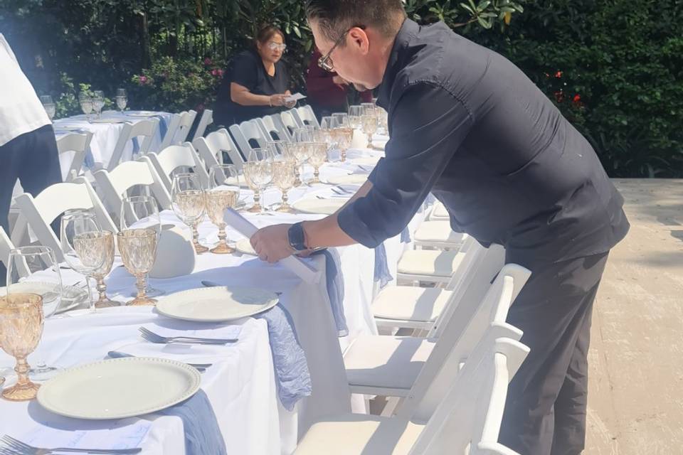 Wedding table decor