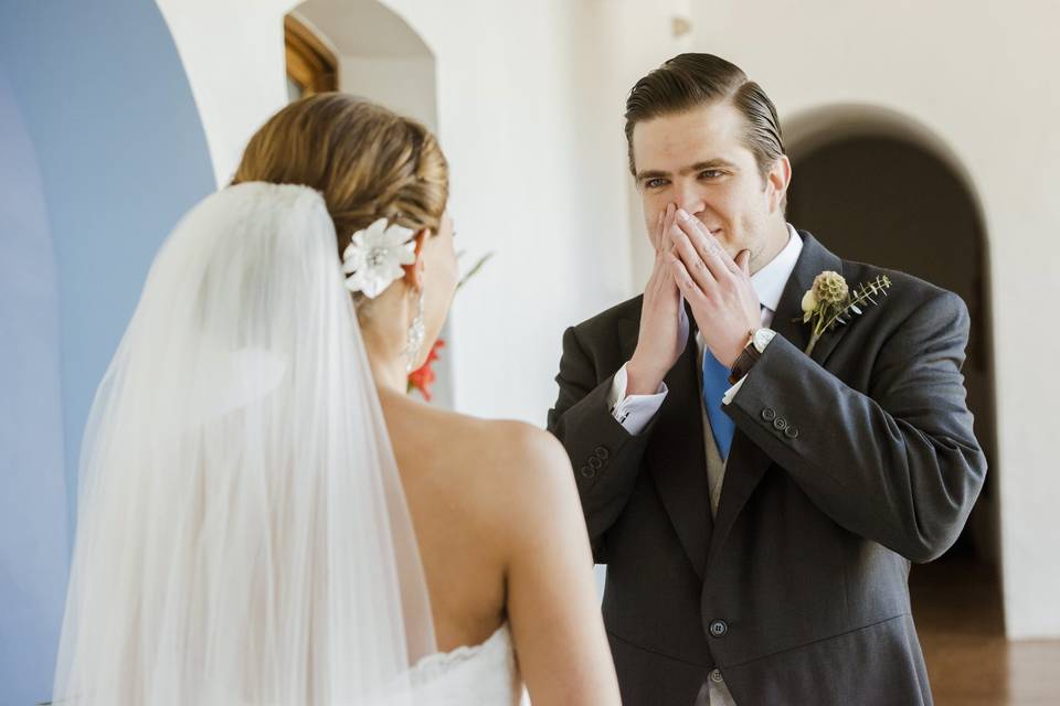 Reacción del novio