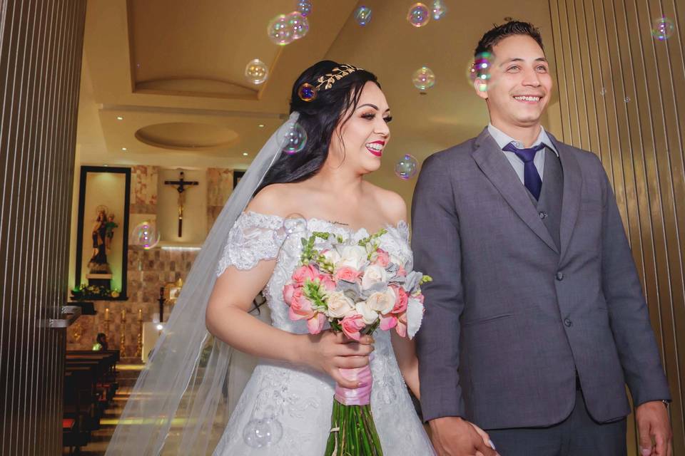 Sesión fotográfica boda