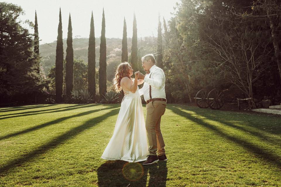 Sesión fotográfica boda