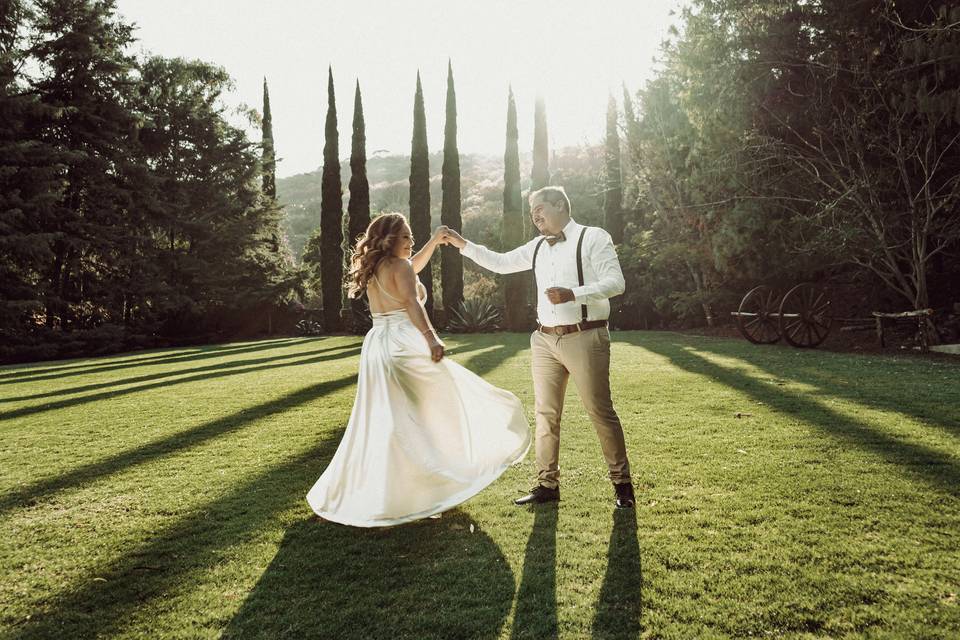 Sesión fotográfica boda