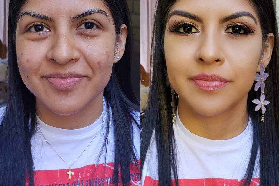 Maquillaje ahumado