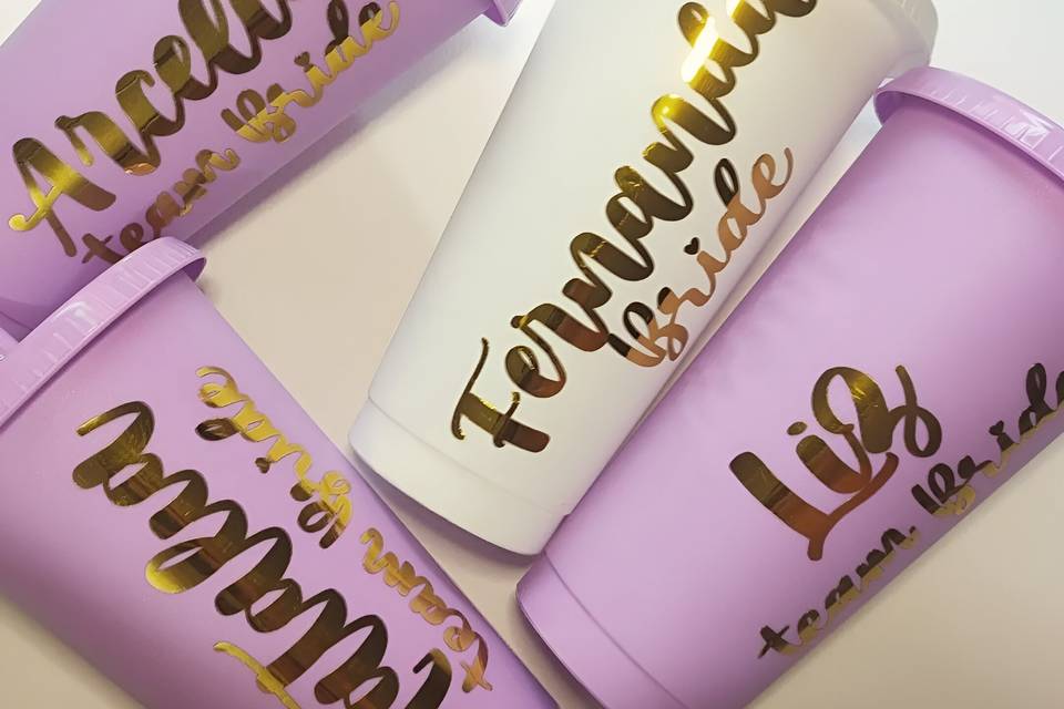 Vasos personalizados para desp