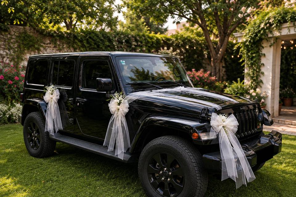 RENTA DE JEEP PARA BODA O EVEN