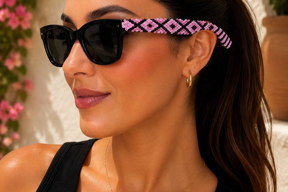 LENTES CON ARTE HUICHOL