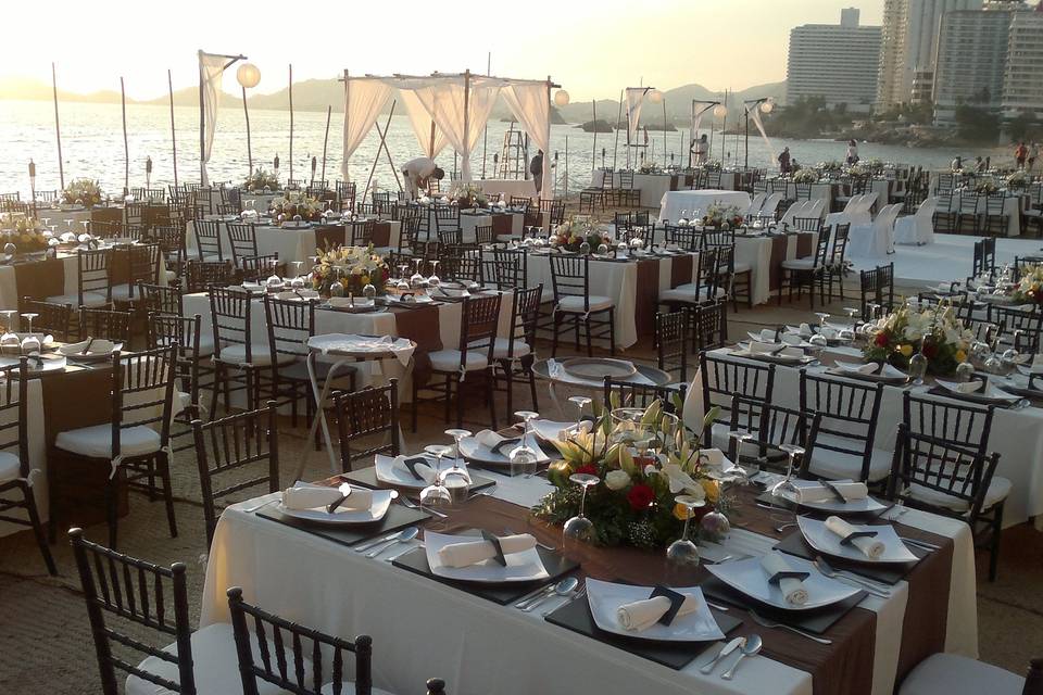 Boda en la playa