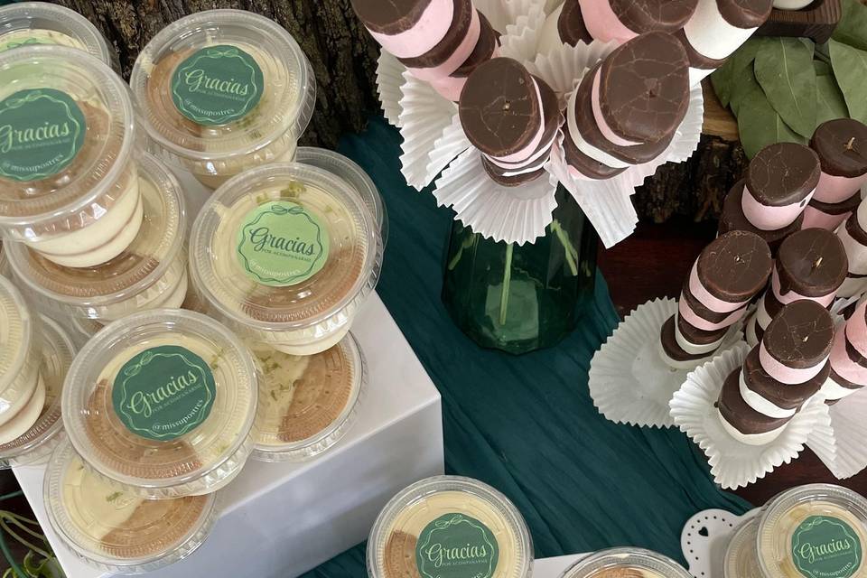 Personaliza cada postre