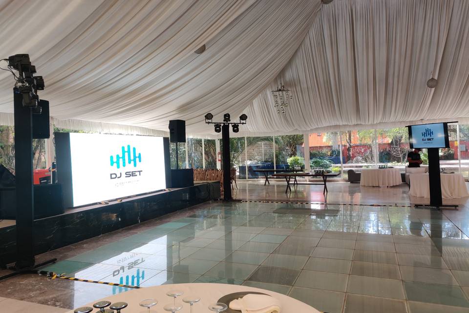 DjSet Premium 1 con 2 pantalla