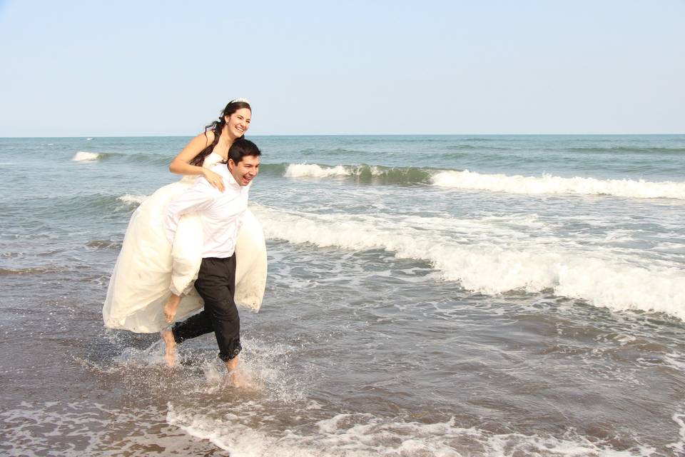 Trash the dress