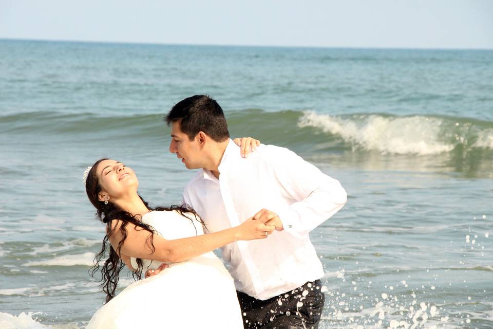 Trash the dress