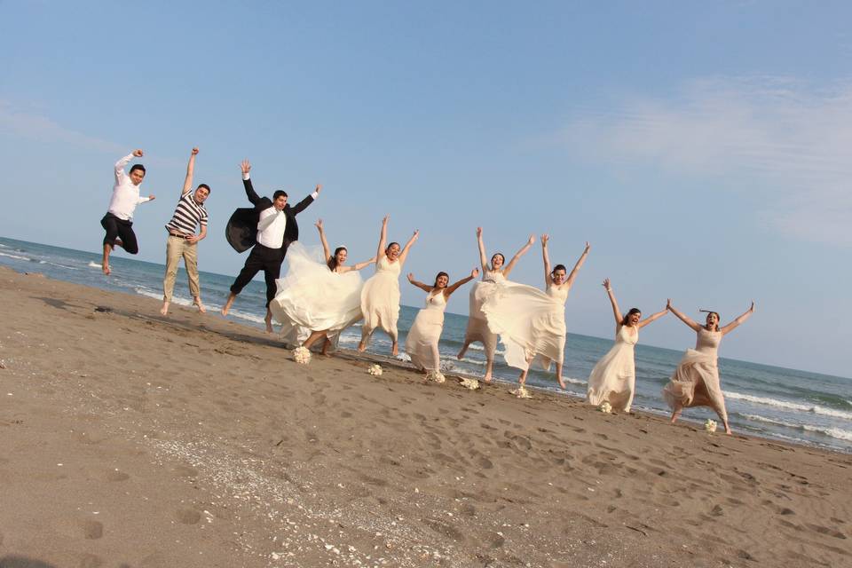 Trash the dress