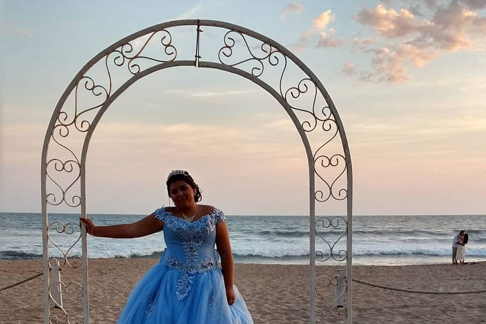 XV años Playa Mazatlán