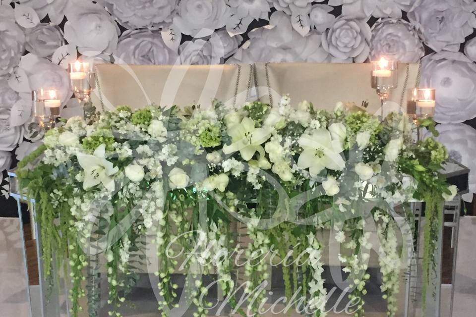 Escenario de novios