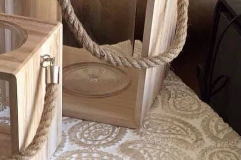 Porta vela o florero