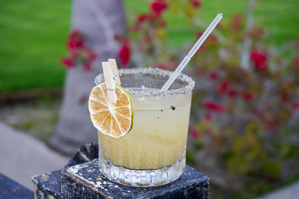 Margarita guayaba chipotle