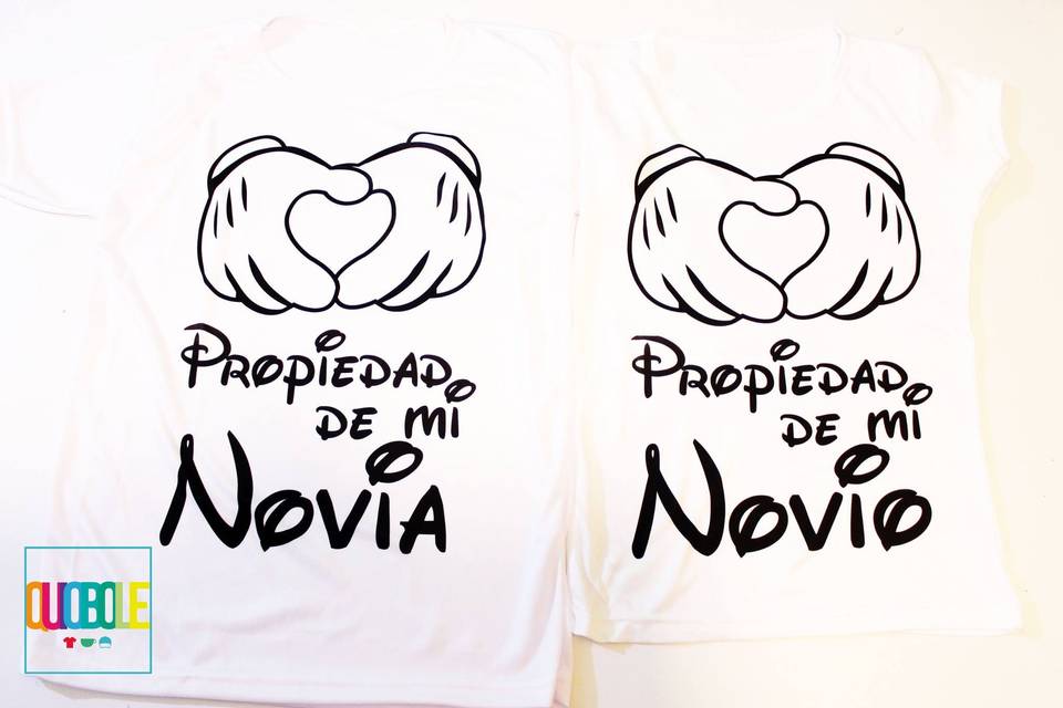 Playera pareja