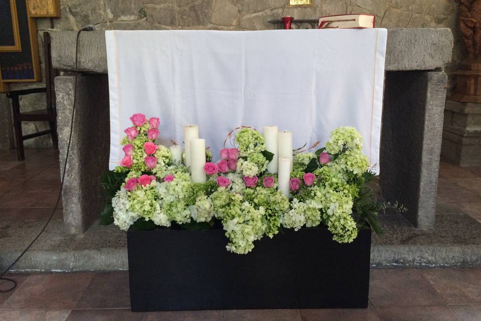 Flores para altar