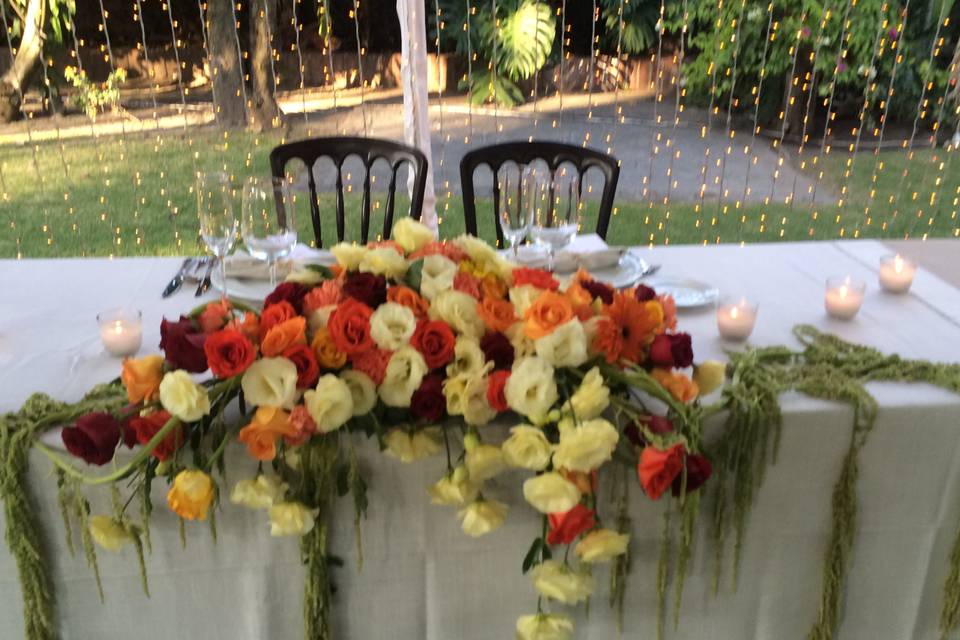 Detalles florales para Iglesia