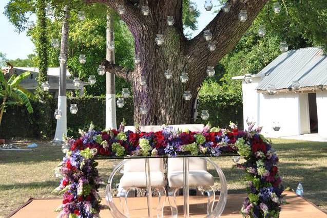 Decoración de boda