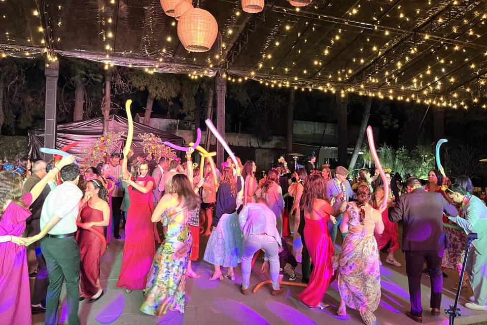 Fiesta en casa Rocha