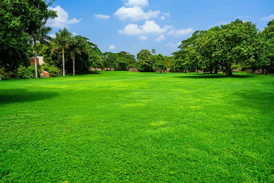 Jardín principal