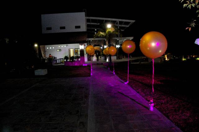 Decoración globos gigantes
