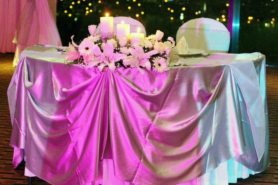 Mesa de novios