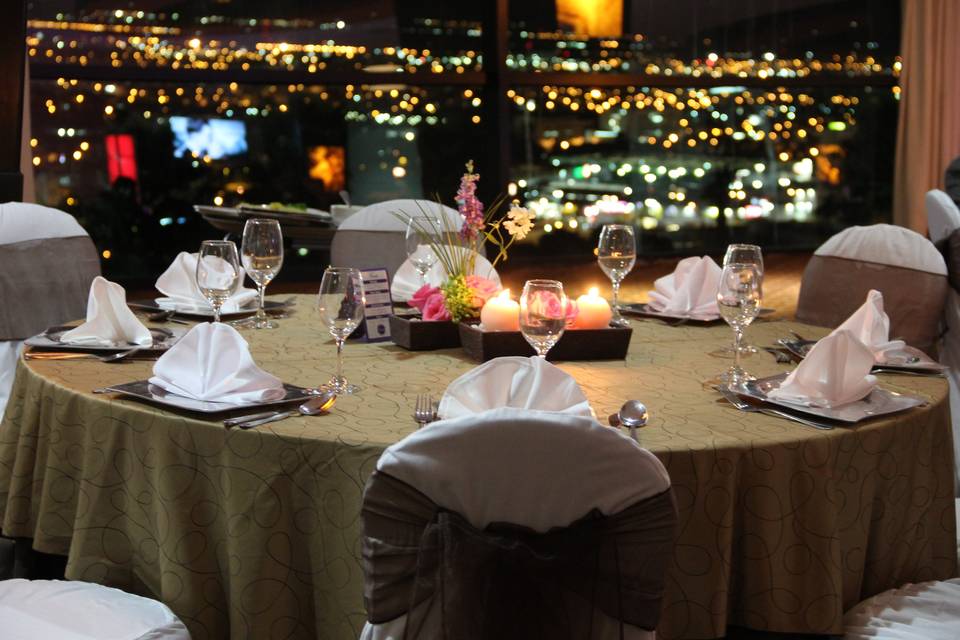Vista del salón