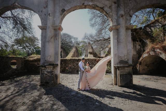 Shooting durante la boda