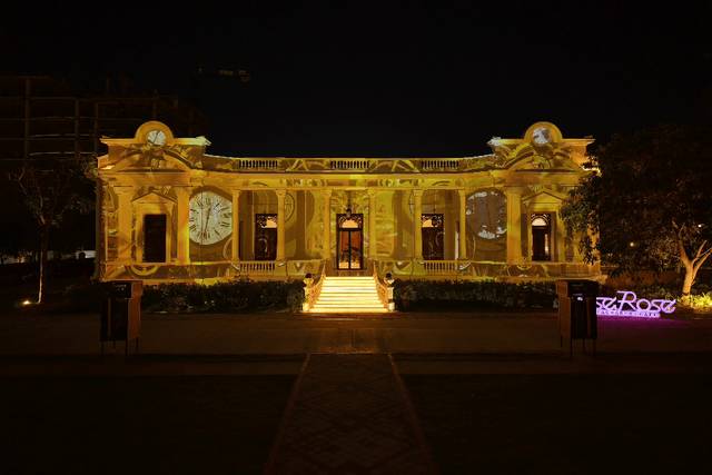 Videomapping en fachada